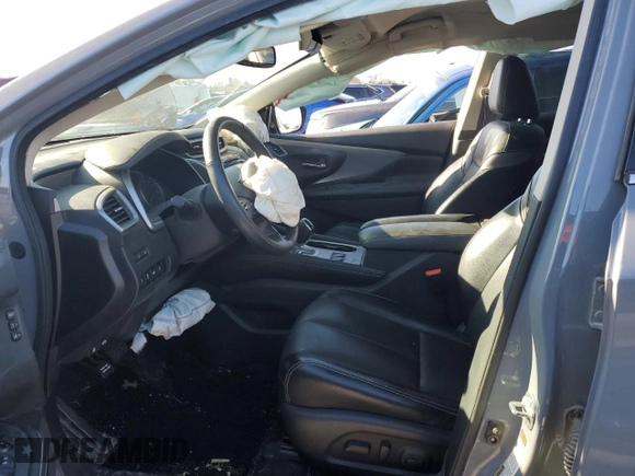2022 Nissan Murano SL with VIN 5N1AZ2CJ7NC110314, listed as a Copart auction lot 81349514 with 35,069 mi miles and Salvage Title. Bid and sale history available at carsss.com. Image 7.