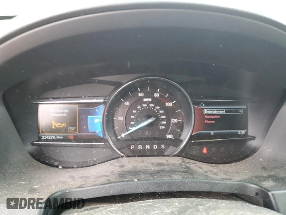 2016 Ford Explorer Limited with VIN 1FM5K8F85GGA20804, listed as a Copart auction lot 53485935 with 234,276 mi miles and Salvage Title. Bid and sale history available at carsss.com. Image 9.