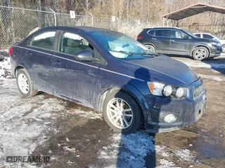 2015 Chevrolet Sonic LT with VIN 1G1JC5SG1F4197970, listed as a IAAI auction lot 41420420 with NaN miles. Bid and sale history available at carsss.com. Image 1.