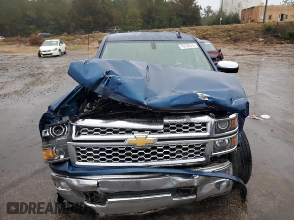 2015 Chevrolet Silverado 1500 LTZ with VIN 1GCVKSEC2FZ325719, listed as a Copart auction lot 79193314 with 0 mi miles and Salvage Title. Bid and sale history available at carsss.com. Image 5.