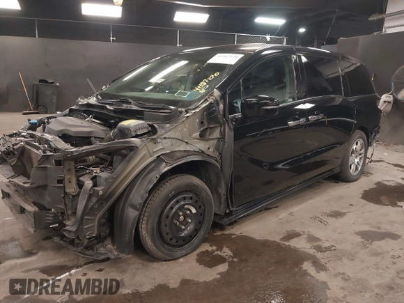 2018 Honda Odyssey Elite with VIN 5FNRL6H92JB110572, listed as a IAAI auction lot 41387270 with 159,806 mi miles and . Bid and sale history available at DreamBid. Image 20.