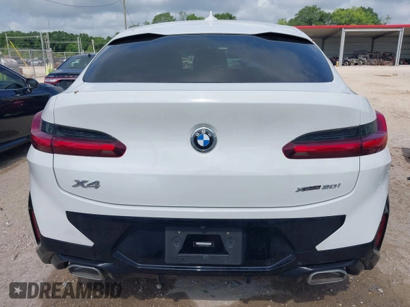 2023 BMW X4 xDrive30i с VIN 5UX33DT01P9S83083, выставлен на аукционе IAAI как лот 42252039 с пробегом Не указан миль и . История ставок и продаж доступна на DreamBid. Изображение 17.