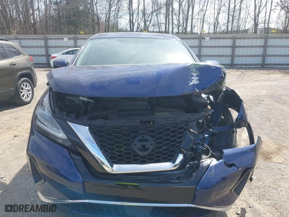 2019 Nissan Murano S with VIN 5N1AZ2MJ4KN145925, listed as a IAAI auction lot 41823272 with 59,965 mi miles. Bid and sale history available at carsss.com. Image 6.