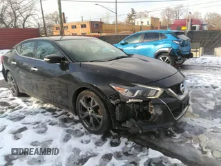 2016 Nissan Maxima SV with VIN 1N4AA6AP2GC381705, listed as a IAAI auction lot 41344735 with 96,293 mi miles and . Bid and sale history available at DreamBid. Image 1.