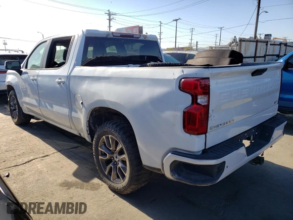 2022 Chevrolet Silverado 1500 LT with VIN 1GCPWCED7NZ125588, listed as a Copart auction lot 56434315 with Not Provided miles and Salvage Title. Bid and sale history available at DreamBid. Image 2.