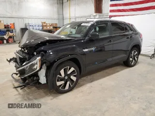 2025 Volkswagen Atlas SE z VIN 1V2KE2CA5SC206361, wystawiony jako Copart lot #52029185 z przebiegiem 194 mil mil oraz Szkoda całkowita • Salvage title. Historia ofert i sprzedaży dostępna na DreamBid. Obrazek 1.