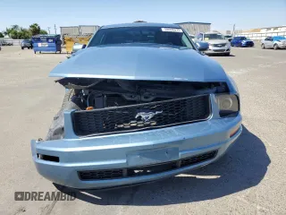 2007 Ford Mustang Deluxe with VIN 1ZVFT80N875349736, listed as a Copart auction lot 58098075 with 195,370 mi miles and Salvage title. Bid and sale history available at DreamBid. Image 5.