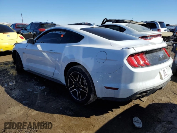 2021 Ford Mustang GT with VIN 1FA6P8CF3M5125111, listed as a Copart auction lot 40455683 with Not Provided miles and . Bid and sale history available at DreamBid. Image 2.