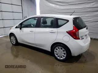 2015 Nissan Note SV with VIN 3N1CE2CP1FL448281, listed as a Copart auction lot 55665145 with 81,934 mi miles and Salvage title. Bid and sale history available at DreamBid. Image 2.