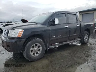 2005 Nissan Titan LE with VIN 1N6AA07B15N552302, listed as a Copart auction lot 44396985 with 172,401 mi miles and Salvage Title. Bid and sale history available at carsss.com. Image 1.
