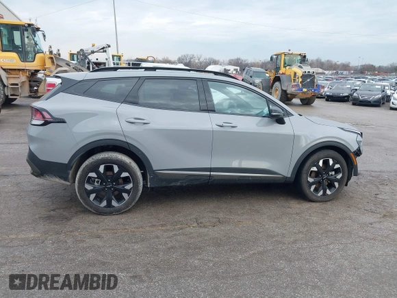 2024 Kia Sportage X-Line with VIN 5XYK6CDF6RG165047, listed as a IAAI auction lot 41467062 with 11,137 mi miles and . Bid and sale history available at carsss.com. Image 13.