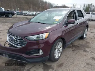 2020 Ford Edge Titanium with VIN 2FMPK4K90LBA26169, listed as a IAAI auction lot 41848710 with 86,987 mi miles. Bid and sale history available at carsss.com. Image 19.