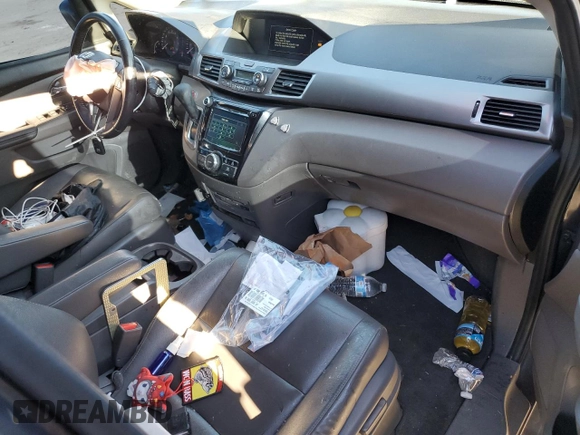 2016 Honda Odyssey EX-L with VIN 5FNRL5H60GB004856, listed as a Copart auction lot 50616685 with 146,296 mi miles and Salvage Title. Bid and sale history available at carsss.com. Image 8.
