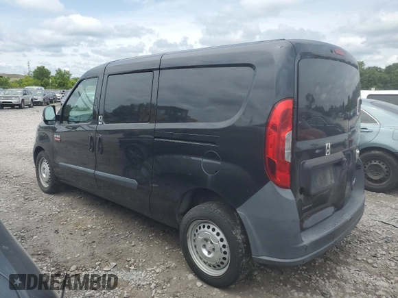 2015 Ram ProMaster City Cargo Tradesman with VIN ZFBERFAT8F6A90789, listed as a Copart auction lot 65019434 with 213,051 mi miles and Clean Title. Bid and sale history available at DreamBid. Image 2.