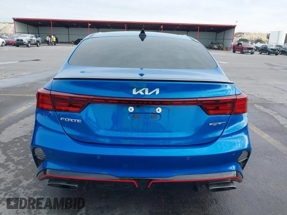 2022 Kia Forte GT with VIN 3KPF44AC1NE464699, listed as a IAAI auction lot 40966852 with 51,562 mi miles. Bid and sale history available at carsss.com. Image 16.