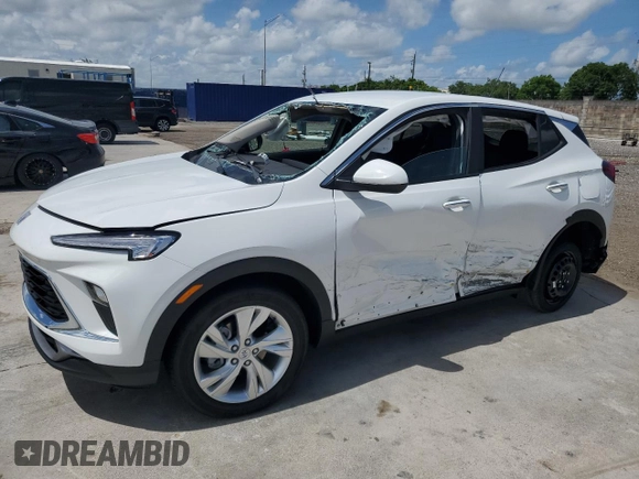 2025 Buick Encore GX Preferred with VIN KL4AMBSL1SB128762, listed as a Copart auction lot 61895055 with Not provided miles and Salvage title. Bid and sale history available at DreamBid. Image 1.