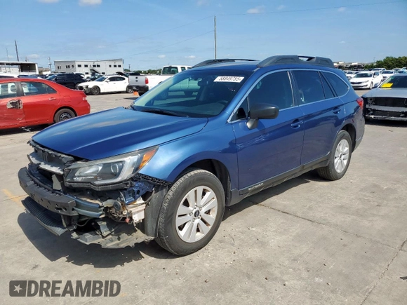 2019 Subaru Outback with VIN 4S4BSABC9K3293331, listed as a Copart auction lot 58849785 with 98,646 mi miles and Salvage title. Bid and sale history available at DreamBid. Image 1.
