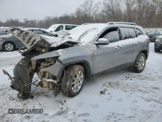 2015 Jeep Cherokee Limited z VIN 1C4PJMDS4FW775342, wystawiony jako Copart lot #45844935 z przebiegiem 129 023 mil mil oraz Szkoda całkowita • Salvage title. Historia ofert i sprzedaży dostępna na DreamBid. Obrazek 1.