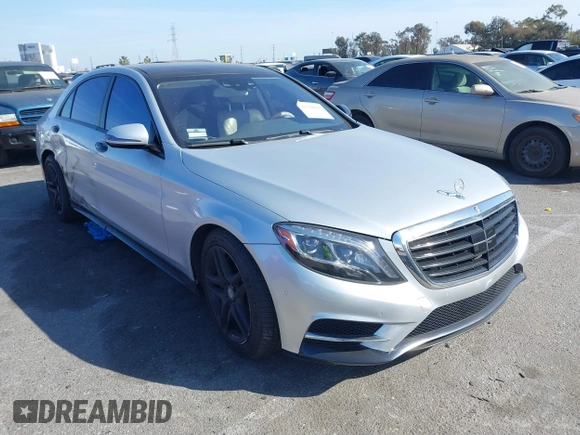 2014 Mercedes-Benz S-Class S 550 with VIN WDDUG8CB2EA057350, listed as a IAAI auction lot 41718815 with 67,137 mi miles. Bid and sale history available at carsss.com. Image 1.