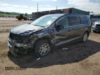 2022 Chrysler Pacifica Touring L with VIN 2C4RC1BG8NR158629, listed as a Copart auction lot 58541395 with 76,544 mi miles and Salvage title. Bid and sale history available at DreamBid. Image 1.