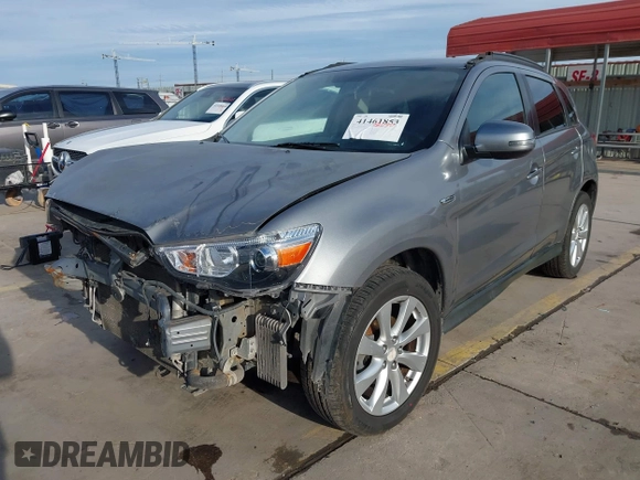 2015 Mitsubishi Outlander GT with VIN 4A4AP4AW4FE035266, listed as a IAAI auction lot 41461853 with 154,298 mi miles and . Bid and sale history available at DreamBid. Image 2.