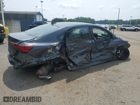 2021 Kia Forte LXS with VIN 3KPF24AD7ME290313, listed as a Copart auction lot 59758995 with 72,738 mi miles and Non repairable. Bid and sale history available at DreamBid. Image 3.