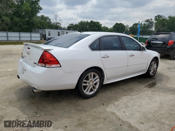 2013 Chevrolet Impala LTZ with VIN 2G1WC5E33D1118175, listed as a Copart auction lot 53909355 with 168,772 mi miles and Salvage Title. Bid and sale history available at DreamBid. Image 3.