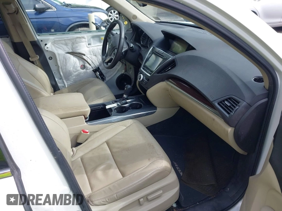 2014 Acura MDX Technology with VIN 5FRYD4H40EB045338, listed as a IAAI auction lot 42369307 with 221,777 mi miles and . Bid and sale history available at DreamBid. Image 5.