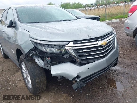 2023 Chevrolet Equinox LT with VIN 3GNAXTEG8PL245611, listed as a IAAI auction lot 42242926 with 14,387 mi miles and . Bid and sale history available at DreamBid. Image 6.
