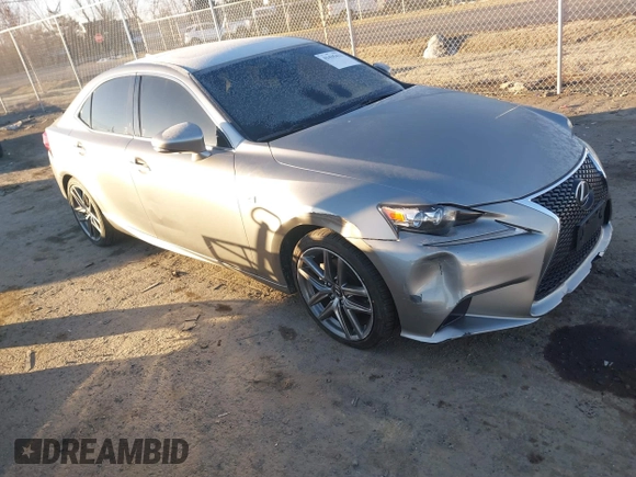 2015 Lexus IS 250 with VIN JTHCF1D2XF5029660, listed as a IAAI auction lot 41435411 with 82,600 mi miles and . Bid and sale history available at DreamBid. Image 1.
