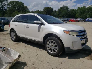 2011 Ford Edge Limited with VIN 2FMDK3KC5BBB46900, listed as a Copart auction lot 61261705 with 123,565 mi miles and Salvage title. Bid and sale history available at DreamBid. Image 4.