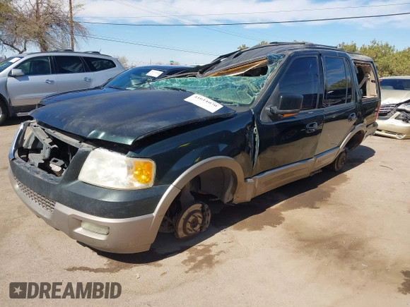 2004 Ford Expedition Eddie Bauer with VIN 1FMPU17L24LB32623, listed as a IAAI auction lot 41611070 with 1 mi miles. Bid and sale history available at carsss.com. Image 17.