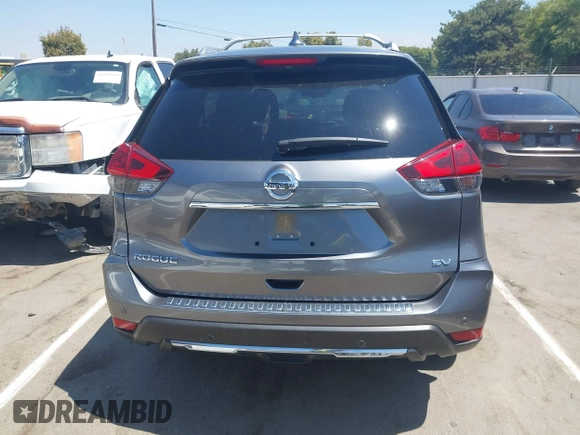 2019 Nissan Rogue SV with VIN JN8AT2MTXKW261572, listed as a IAAI auction lot 42729771 with 161,182 mi miles and . Bid and sale history available at DreamBid. Image 16.