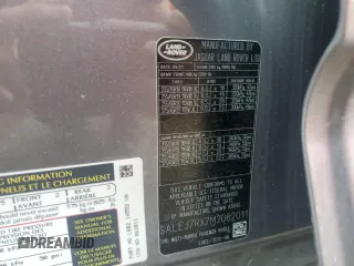 2021 Land Rover Defender S с VIN SALEJ7RX7M2062011, выставлен на аукционе Copart как лот 54678665 с пробегом 38 533 миль миль и Списание • Salvage title. История ставок и продаж доступна на DreamBid. Изображение 13.