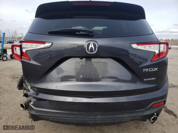 2019 Acura RDX w/Technology Pkg with VIN 5J8TC2H50KL036404, listed as a Copart auction lot 72705234 with 95,985 mi miles and Salvage Title. Bid and sale history available at carsss.com. Image 6.