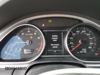 2012 Audi Q7 3.0T S line with VIN WA1DGAFE5CD009337, listed as a Copart auction lot 89097775 with 154,758 mi miles and Clean Title. Bid and sale history available at carsss.com. Image 9.