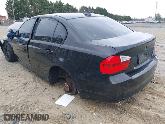 2008 BMW 3 Series 328i with VIN WBAVA37568NL55353, listed as a IAAI auction lot 41944098 with 1 mi miles. Bid and sale history available at carsss.com. Image 3.