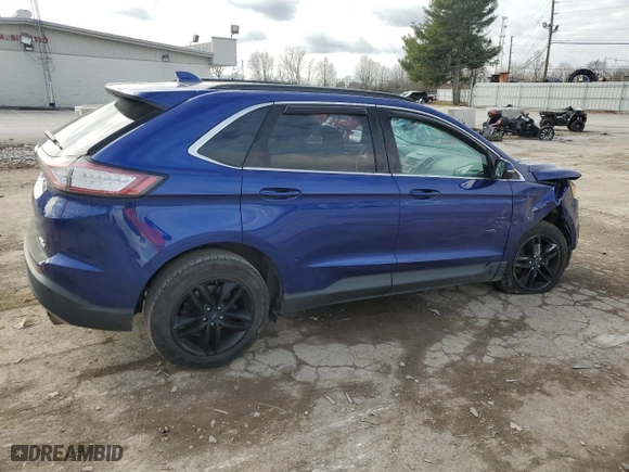 2015 Ford Edge SEL with VIN 2FMTK3J98FBC16266, listed as a Copart auction lot 86728864 with 0 mi miles and Salvage Title. Bid and sale history available at carsss.com. Image 3.