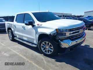 2020 Chevrolet Silverado 1500 LTZ with VIN 1GCUYGED5LZ252521, listed as a IAAI auction lot 41609563 with 94,151 mi miles and . Bid and sale history available at DreamBid. Image 1.