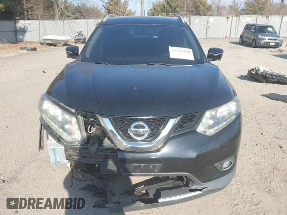 2014 Nissan Rogue S with VIN 5N1AT2MK1EC785035, listed as a IAAI auction lot 41721338 with 167,254 mi miles. Bid and sale history available at carsss.com. Image 13.