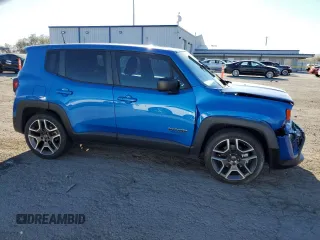 2020 Jeep Renegade Jeepster z VIN ZACNJAAB4LPL94302, wystawiony jako Copart lot #50396095 z przebiegiem 60 929 mil mil oraz Szkoda całkowita • Salvage title. Historia ofert i sprzedaży dostępna na DreamBid. Obrazek 4.