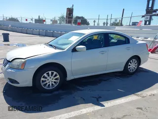 2009 Mitsubishi Galant ES with VIN 4A3AB36F39E018310, listed as a IAAI auction lot 41709468 with 190,710 mi miles. Bid and sale history available at carsss.com. Image 2.