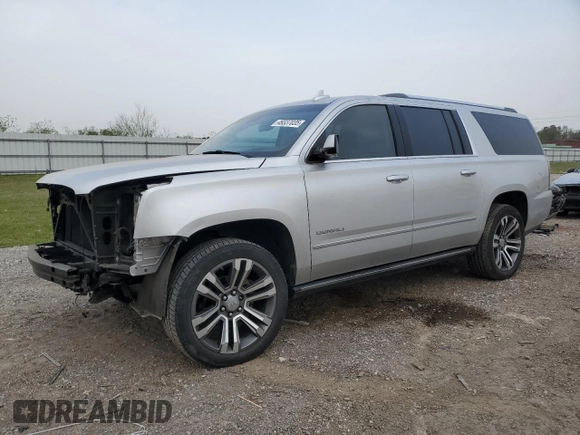 2019 GMC Yukon XL Denali with VIN 1GKS1HKJ1KR132018, listed as a Copart auction lot 49337035 with 73,216 mi miles and Salvage Title. Bid and sale history available at carsss.com. Image 1.