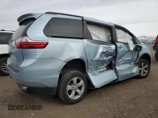 2017 Toyota Sienna LE Auto Access Seat with VIN 5TDKZ3DC6HS772323, listed as a Copart auction lot 45674485 with 50,613 mi miles and Salvage Title. Bid and sale history available at carsss.com. Image 3.