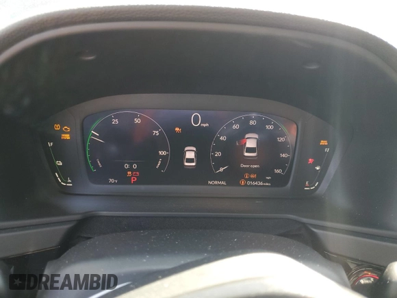 2023 Honda Accord EX-L with VIN 1HGCY2F63PA047073, listed as a Copart auction lot 57322505 with 16,436 mi miles and Salvage title. Bid and sale history available at DreamBid. Image 9.
