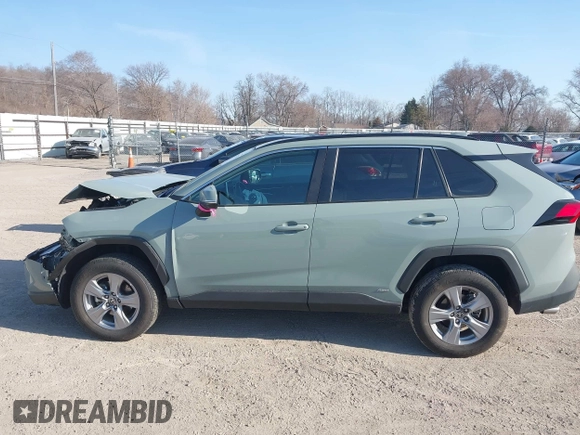 2023 Toyota RAV4 Hybrid XLE with VIN 4T3RWRFV2PU102578, listed as a IAAI auction lot 41792776 with 26,147 mi miles. Bid and sale history available at carsss.com. Image 15.