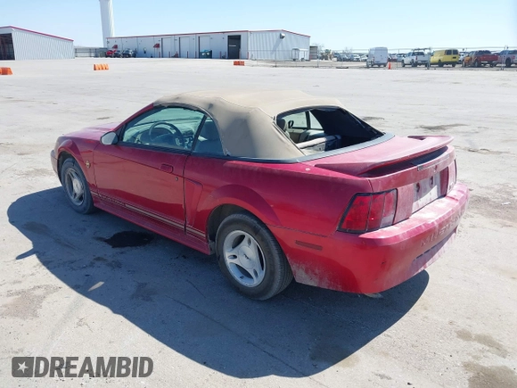 1999 Ford Mustang with VIN 1FAFP4445XF193138, listed as a IAAI auction lot 41716629 with 124,477 mi miles and . Bid and sale history available at DreamBid. Image 3.