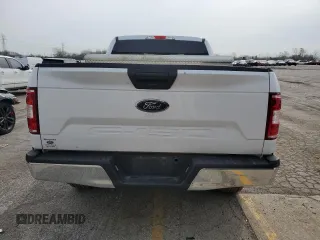 2020 Ford F-150 XL with VIN 1FTFW1E52LKE09080, listed as a Copart auction lot 54144725 with 153,422 mi miles and Clean Title. Bid and sale history available at carsss.com. Image 6.