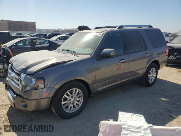 2012 Ford Expedition Limited with VIN 1FMJU2A51CEF20502, listed as a Copart auction lot 48561745 with 231,371 mi miles and Salvage title. Bid and sale history available at DreamBid. Image 1.