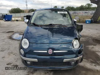 2013 FIAT 500 Lounge with VIN 3C3CFFCR2DT572208, listed as a Copart auction lot 52073205 with 83,822 mi miles and Salvage title. Bid and sale history available at DreamBid. Image 5.